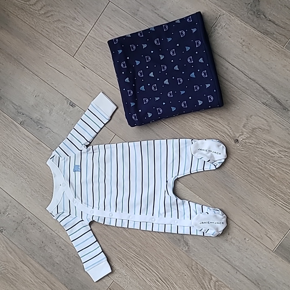 NEW Newborn bundle Janie and Jack - Picture 1 of 5